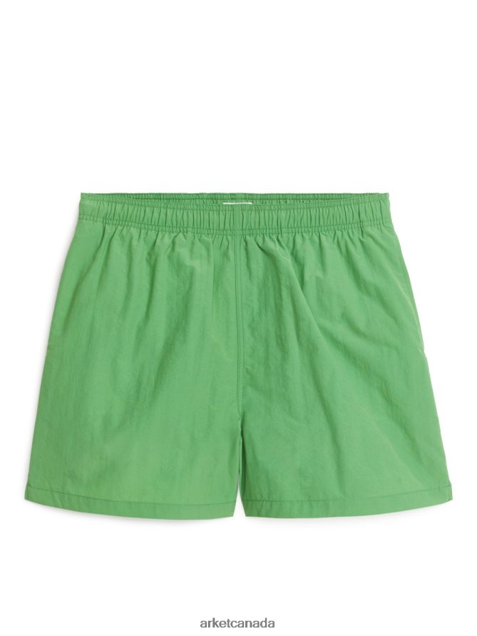 ARKET Clothing 4L826J1138 Bright Green Swim Shorts Men