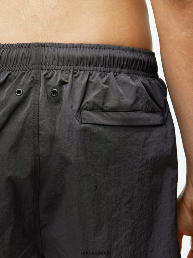ARKET Clothing 4L826J1145 Black Swim Shorts Men