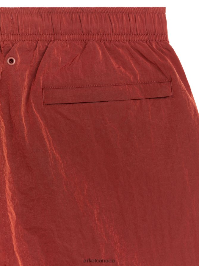 ARKET Clothing 4L826J1146 Terracotta Swim Shorts Men