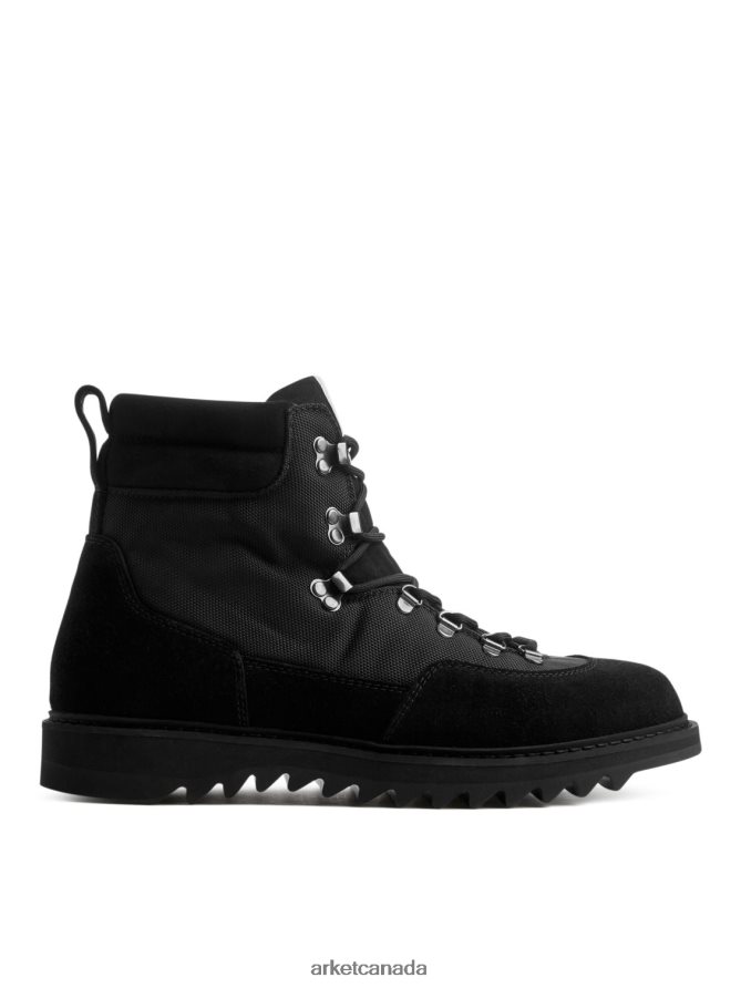 ARKET Footwear 4L826J1283 Black Hiking Boots Men