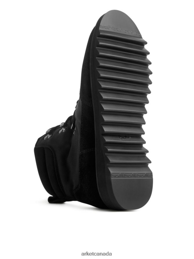 ARKET Footwear 4L826J1283 Black Hiking Boots Men