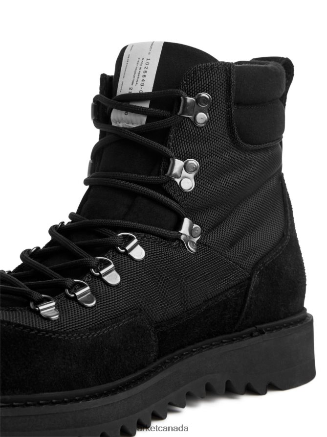 ARKET Footwear 4L826J1283 Black Hiking Boots Men