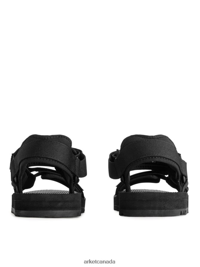 ARKET Footwear 4L826J1287 Black Teva Trail Sandals Men