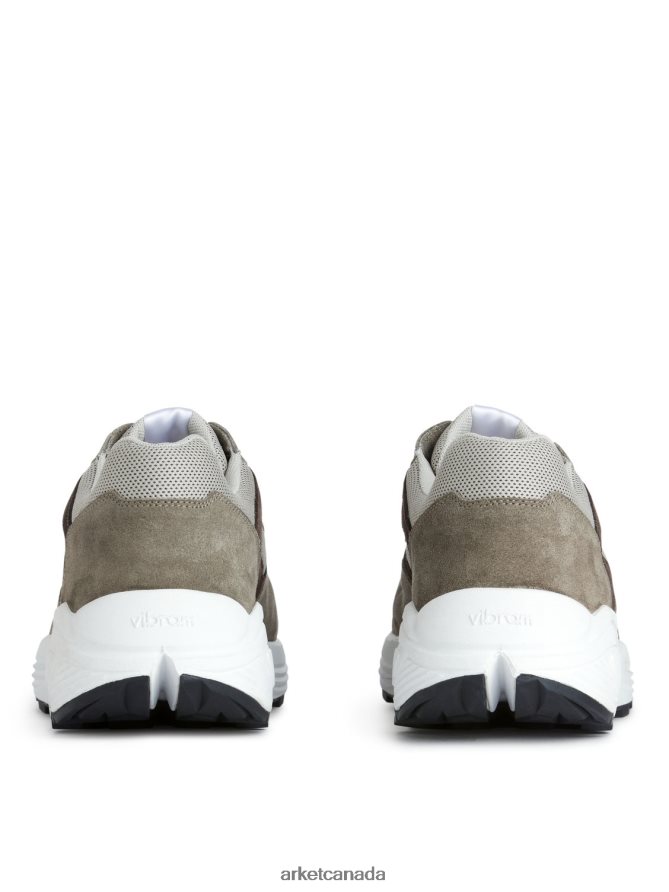 ARKET Footwear 4L826J1258 Beige Tritone Trainers Men