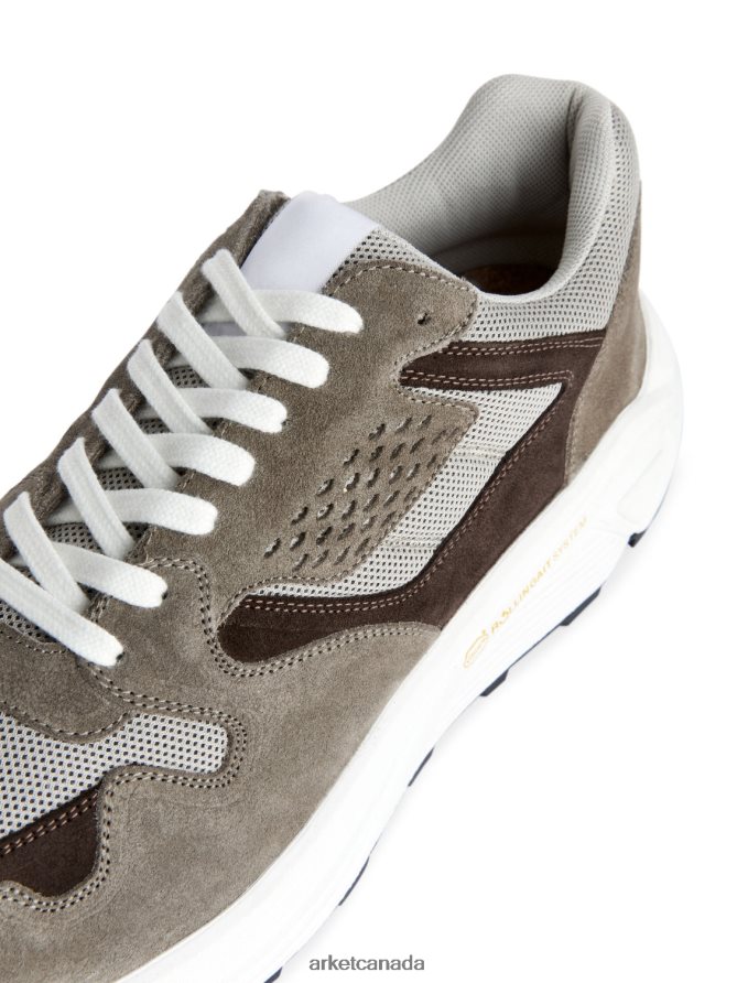 ARKET Footwear 4L826J1258 Beige Tritone Trainers Men