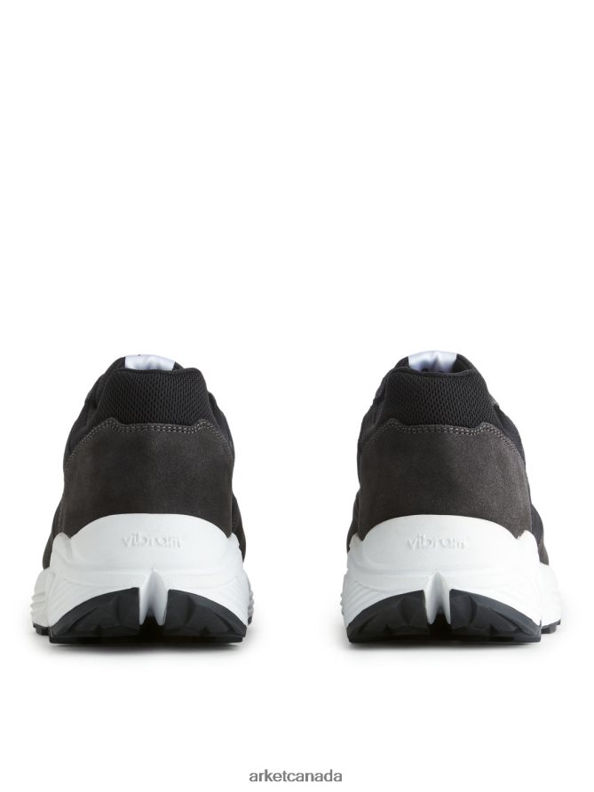 ARKET Footwear 4L826J1259 Black Tritone Trainers Men