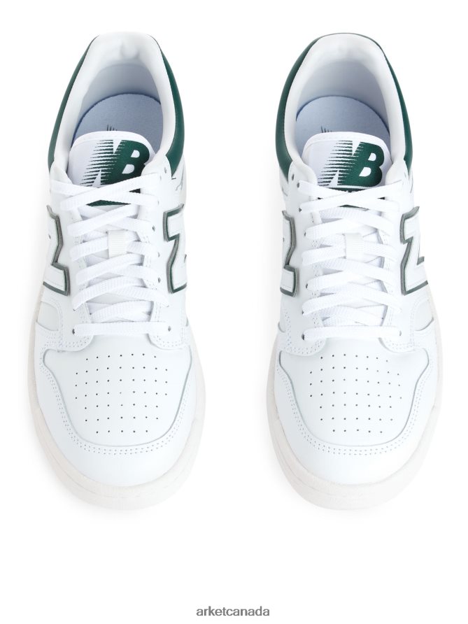 ARKET Footwear 4L826J1260 Green/White New Balance BB480 Trainers Men
