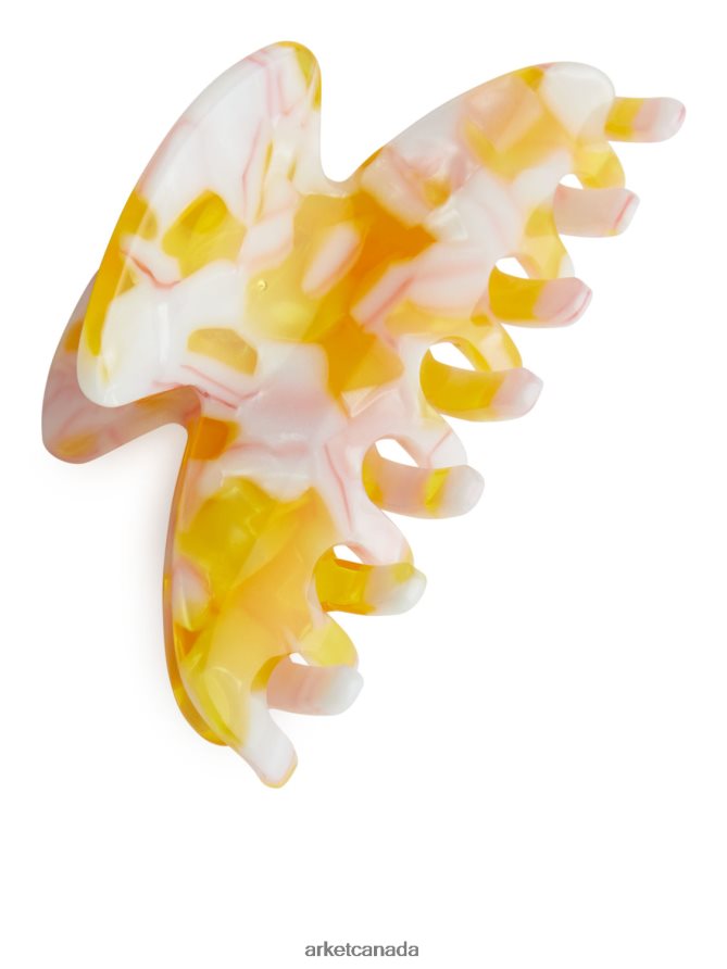ARKET Accessories 4L826J871 Yellow Hair Claw Women