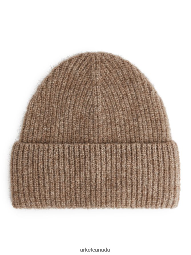 ARKET Accessories 4L826J888 Dark Mole Chunky Beanie Women