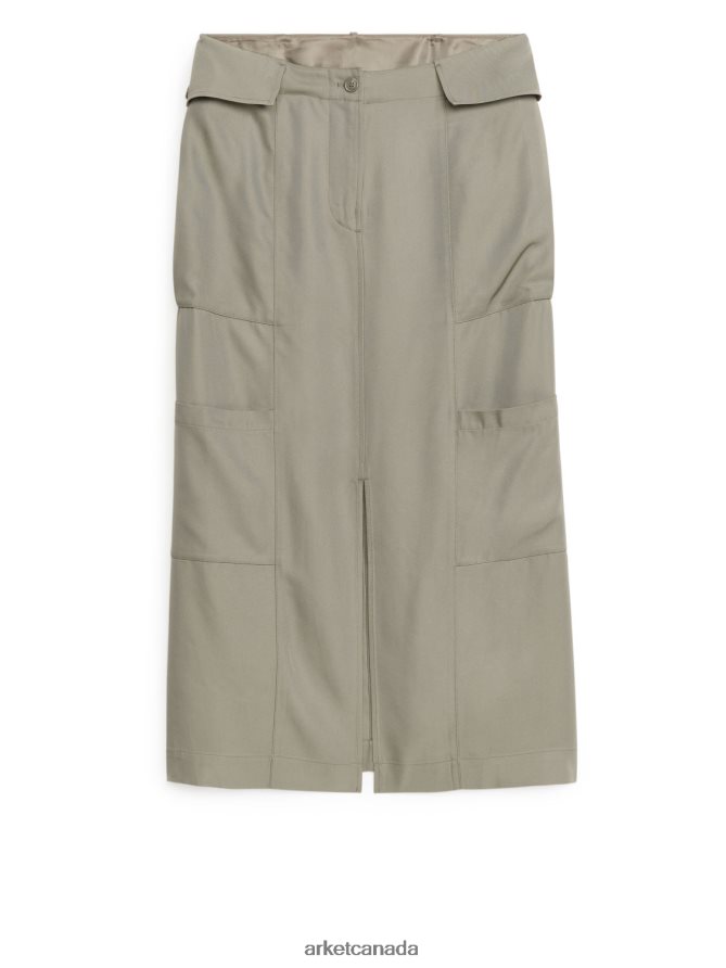 ARKET Clothing 4L826J249 Mole Utility Skirt Women
