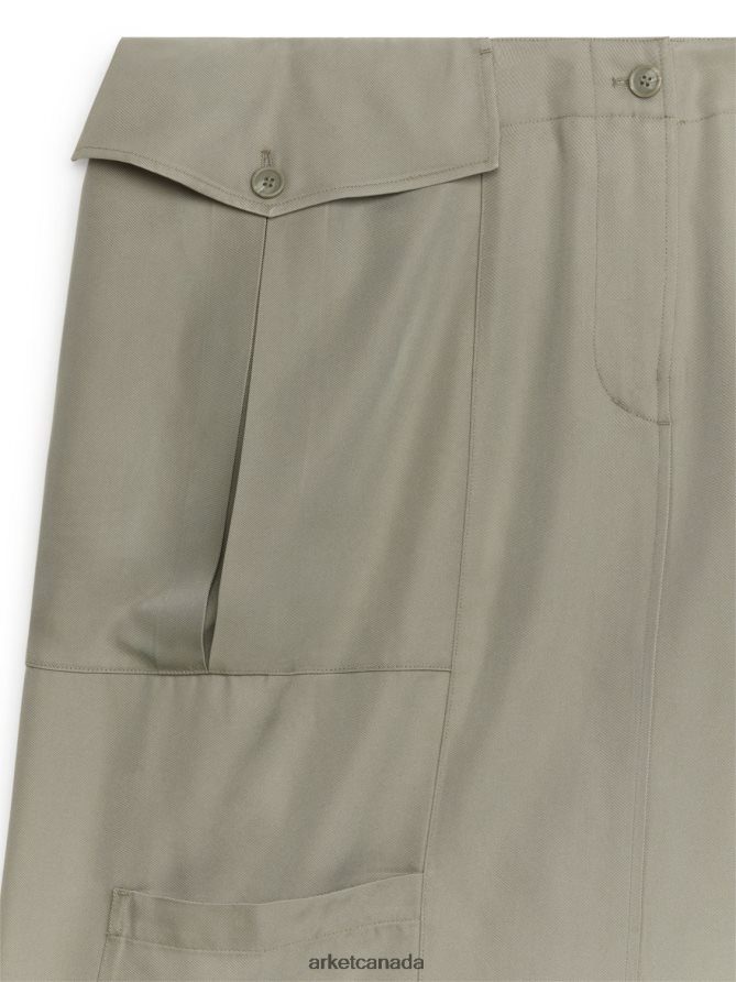ARKET Clothing 4L826J249 Mole Utility Skirt Women