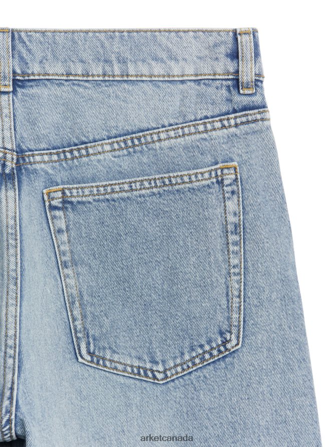 ARKET Clothing 4L826J137 Blue CLOUD Low Loose Jeans Women