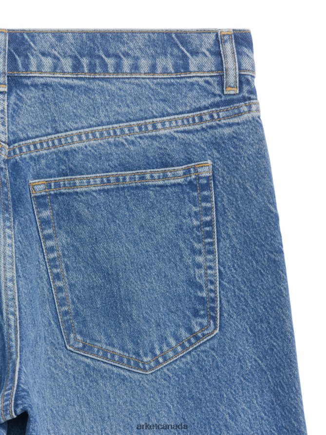 ARKET Clothing 4L826J140 Blue CLOUD Low Loose Jeans Women