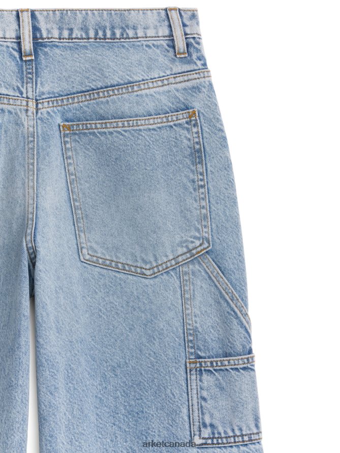 ARKET Clothing 4L826J141 Light Blue WILLOW Loose Jeans Women