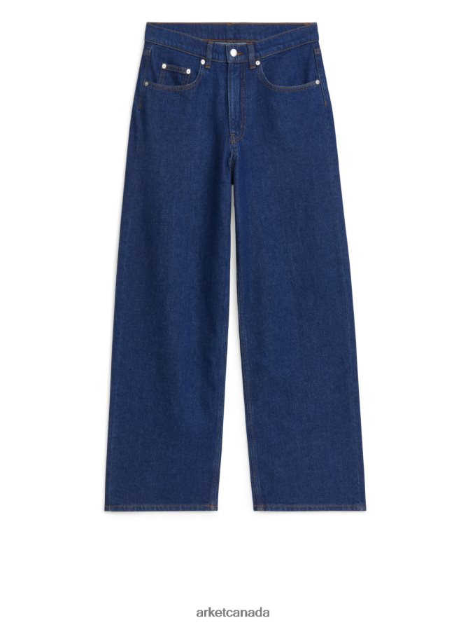 ARKET Clothing 4L826J158 Dark Blue LARK Loose Jeans Women