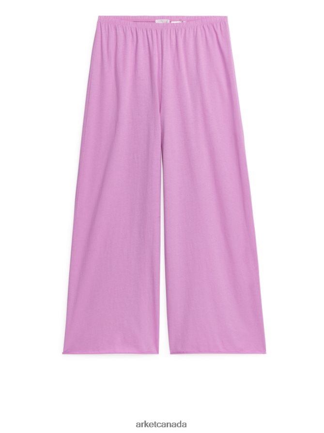 ARKET Clothing 4L826J511 Pink Cotton Pyjama Trousers Women