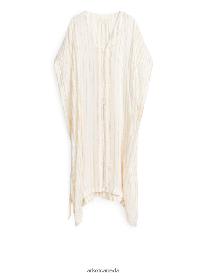 ARKET Clothing 4L826J95 Off-White Beach Throw-On Women