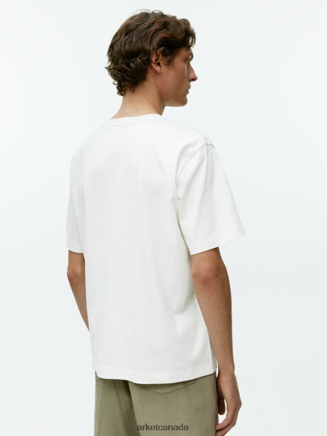 ARKET Clothing 4L826J1039 White CAFe T-Shirt Women