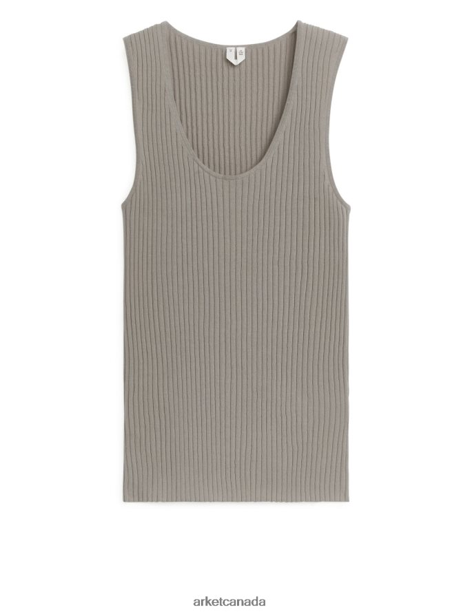 ARKET Clothing 4L826J300 Mole Knitted Tank Top Women