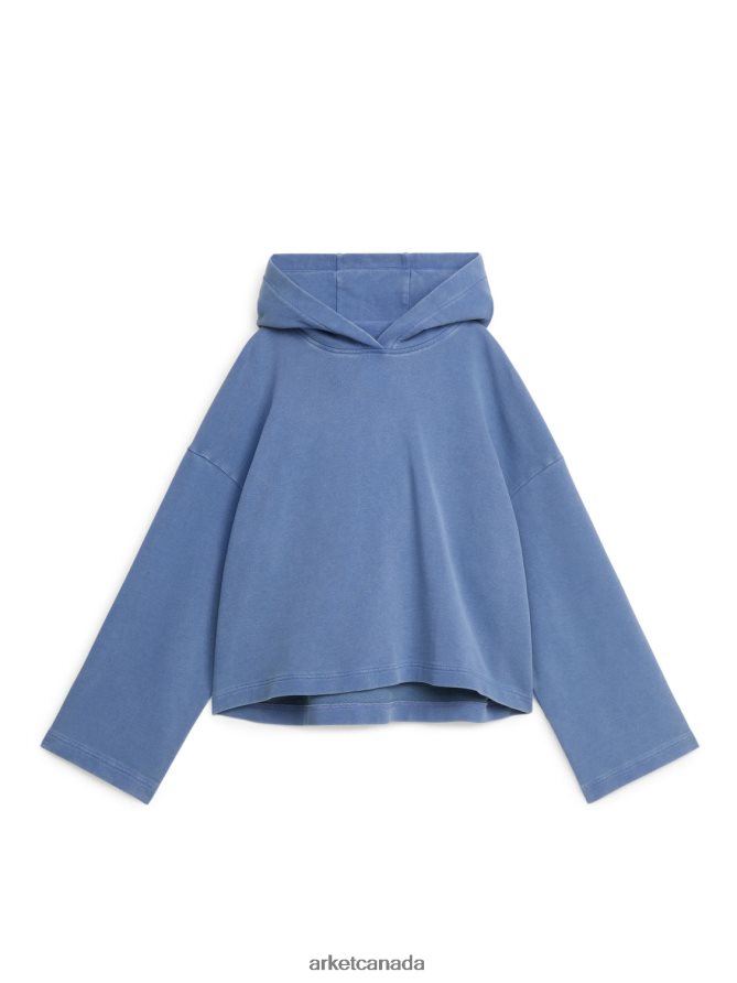 ARKET Clothing 4L826J325 Blue Relaxed Hoodie Women