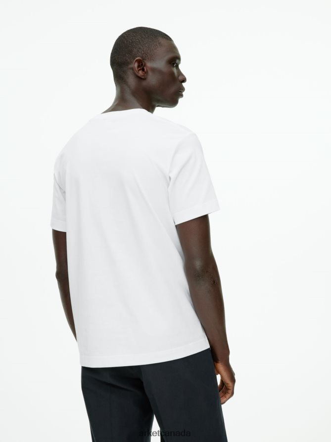 ARKET Clothing 4L826J987 White Midweight T-Shirt Women