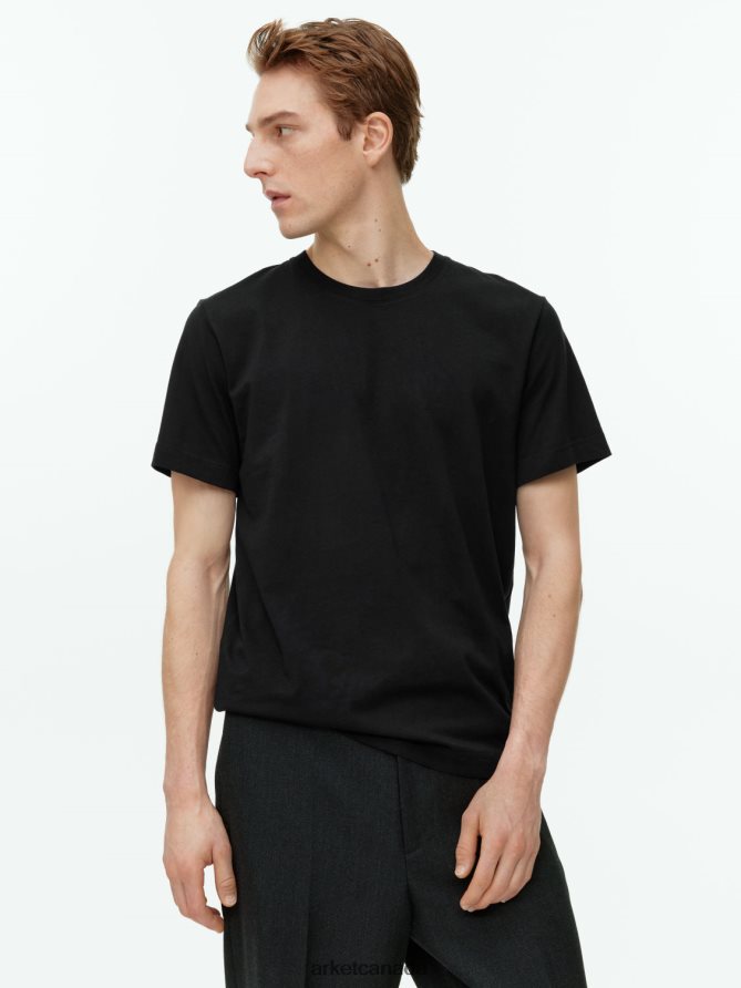 ARKET Clothing 4L826J992 Black Midweight T-Shirt Women