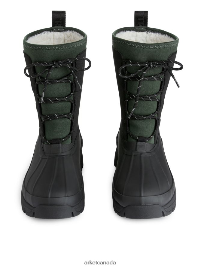 ARKET Footwear 4L826J727 Black Tretorn Husa Hybrid Boots Women