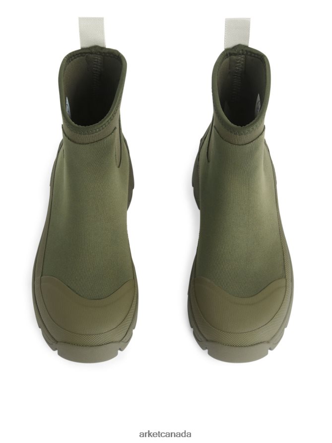ARKET Footwear 4L826J734 Green Tretorn Garpa Hybrid Boot Women