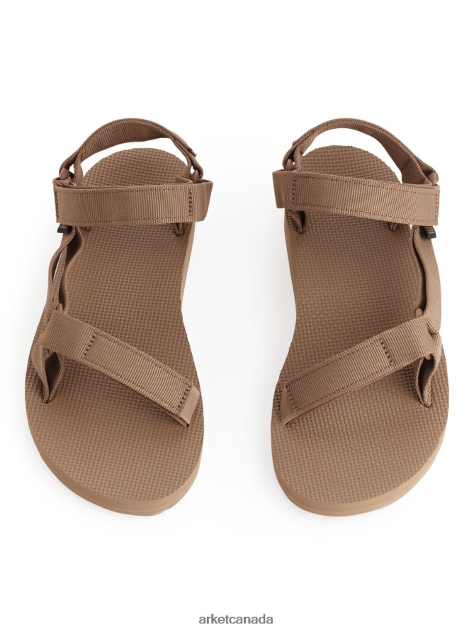 ARKET Footwear 4L826J644 Light Brown Teva Original Universal Sandals Women