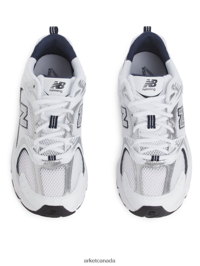 ARKET Footwear 4L826J655 White/Indigo New Balance 530 Trainers Women